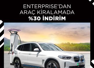 ZUBİZU üyelerine Enterprise’tan araç kiralamada %30 indirim fırsatı