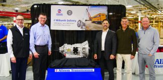 Allison Transmission, 2 Milyonuncu 1000/2000 Serisi Şanzımanını Üretti