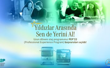 Mercedes-Benz Türk’ün uzun dönem staj programı PEP için başvurular başladı