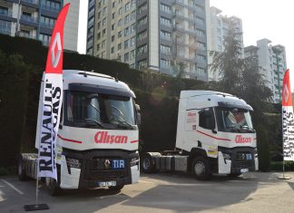 ALIŞAN LOJİSTİK FİLOSUNU BÜYÜTMEYE DEVAM EDİYOR