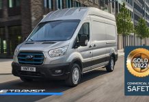 Ford Otosan tarafından Türkiye’de üretilen Ford E-Transit, Euro NCAP tarafından ‘Altın’ ödüle layık görüldü