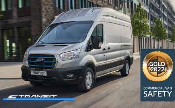 Ford Otosan tarafından Türkiye’de üretilen Ford E-Transit, Euro NCAP tarafından ‘Altın’ ödüle layık görüldü