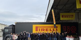 Pirelli Türkiye, markanın 150. yıl dönümü etkinlikleri kapsamında ilk 150. yıl donanımlı tırını karşıladı