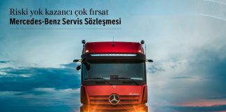 2021 yılında satılan her 4 Mercedes-Benz kamyondan 1’i Servis Sözleşmeli