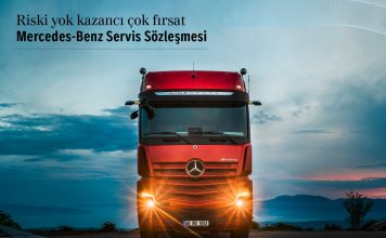2021 yılında satılan her 4 Mercedes-Benz kamyondan 1’i Servis Sözleşmeli