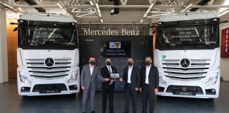 Mercedes-Benz Türk, Akkoç Lojistik’e 200 adet Actros teslim etti