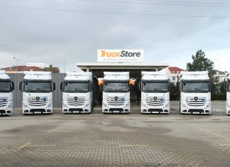 TruckStore, Tema Taşımacılık’a 7 adet Mercedes-Benz Actros teslim etti