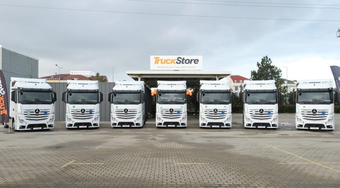 TruckStore, Tema Taşımacılık’a 7 adet Mercedes-Benz Actros teslim etti
