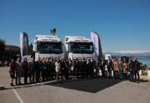 Mercedes-Benz Türk, Güney Eksport’a 200 adet Actros’u törenle teslim etti