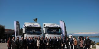 Mercedes-Benz Türk, Güney Eksport’a 200 adet Actros’u törenle teslim etti