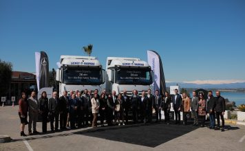 Mercedes-Benz Türk, Güney Eksport’a 200 adet Actros’u törenle teslim etti