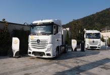 Sarılar Grup, Mercedes-Benz markalı 385 adet kamyonunu teslim aldı