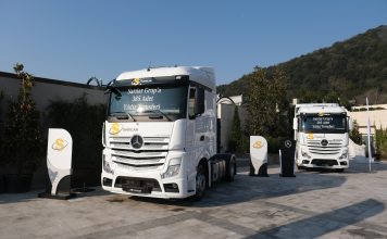 Sarılar Grup, Mercedes-Benz markalı 385 adet kamyonunu teslim aldı