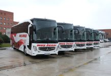 Yeşil Muş Ovası Turizm, Mercedes-Benz Türk’ten 5 adet 2022 model Travego teslim aldı