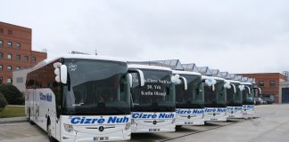 Özlem Cizre Nuh, 6 adet Mercedes-Benz Tourismo 16 2+1 ile filosunu güçlendirdi