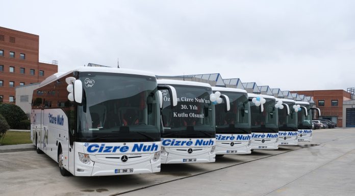 Özlem Cizre Nuh, 6 adet Mercedes-Benz Tourismo 16 2+1 ile filosunu güçlendirdi
