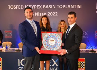ICRYPEX, TOSFED Ana Sponsoru Oldu