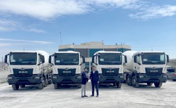 Tokgöz Beton, yeni MAN’larla filosunu genişletti