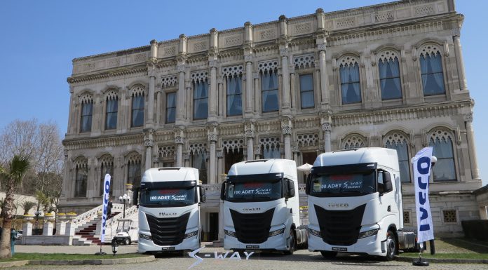 IVECO’dan ABC Lojistik’e 100 adet S WAY çekici