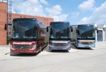 Malatya Medine Turizm, 5 adet Mercedes-Benz Travego siparişinin ilk 4 aracını teslim aldı