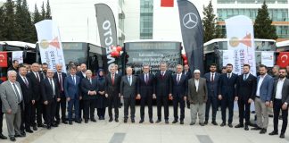 Mercedes-Benz Türk, Kahramanmaraş Büyükşehir Belediyesi’ne 5 adet Mercedes-Benz Conecto Solo Dizel’i teslim etti