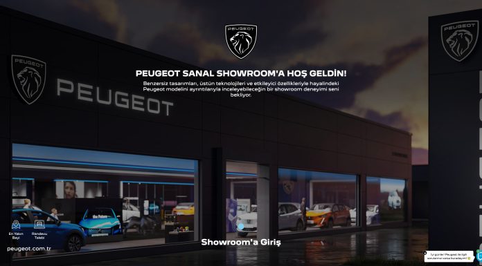 TÜRKİYE’NİN HER YERİNDEN ERİŞİLEBİLECEK PEUGEOT SHOWROOMU AÇILDI!