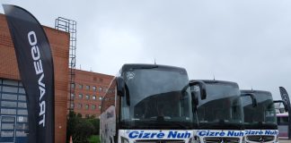 Özlem Cizre Nuh, 4 adet Mercedes-Benz Travego 16 2+1 ile 30. yılında filosunu yenilemeyi sürdürüyor