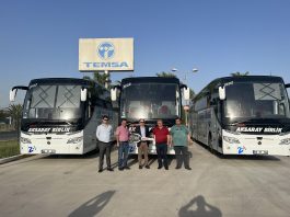 TEMSA’dan 3 firmaya 17 adet Maraton VIP teslimatı