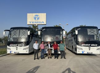 TEMSA’dan 3 firmaya 17 adet Maraton VIP teslimatı