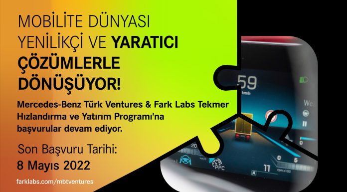 Mercedes-Benz Türk Ventures başvuruları devam ediyor