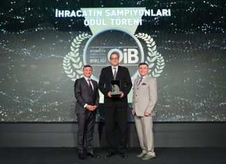 Otokar’ın ihracattaki başarısı ödülle taçlandırıldı