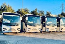 Anadolu Isuzu’dan Azerbaycan’a 25 Isuzu Novoultra midibüs teslimatı