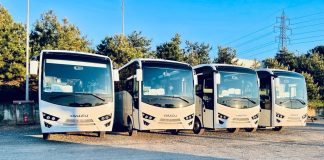 Anadolu Isuzu’dan Azerbaycan’a 25 Isuzu Novoultra midibüs teslimatı