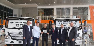 Otokar’dan Ankara’ya 73 adet Atlas kamyon