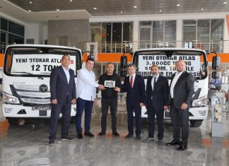 Otokar’dan Ankara’ya 73 adet Atlas kamyon