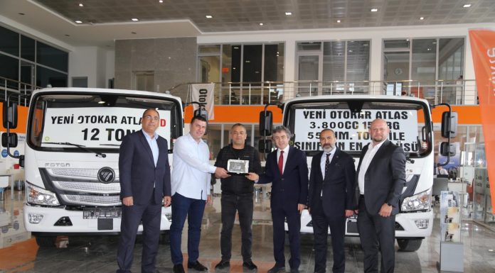 Otokar’dan Ankara’ya 73 adet Atlas kamyon