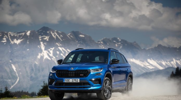 ŠKODA‘nın Sportif SUV‘u KODIAQ RS Galataport’ta Sergileniyor