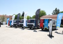 Mercedes-Benz Türk, Eskişehir Tepebaşı Belediyesi’ne 5 adet Atego 1018’i teslim etti