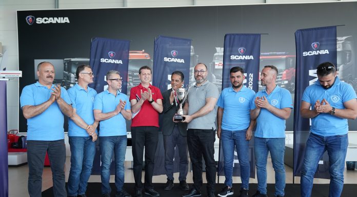 Scania “Top Team” Yarışmasının Türkiye Şampiyonu Gebze Servisi
