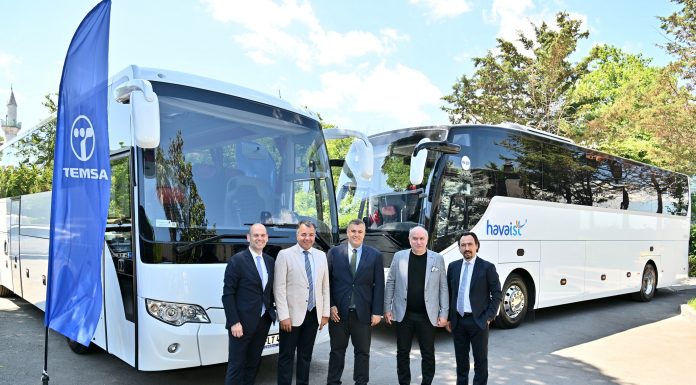 TEMSA’dan Meltem ve Türker Turizm’e 25 araçlık teslimat