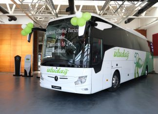 Balıkesir Uludağ Turizm, Mercedes-Benz Türk’ten 5 adet Mercedes-Benz Tourismo 16 2+1 satın aldı