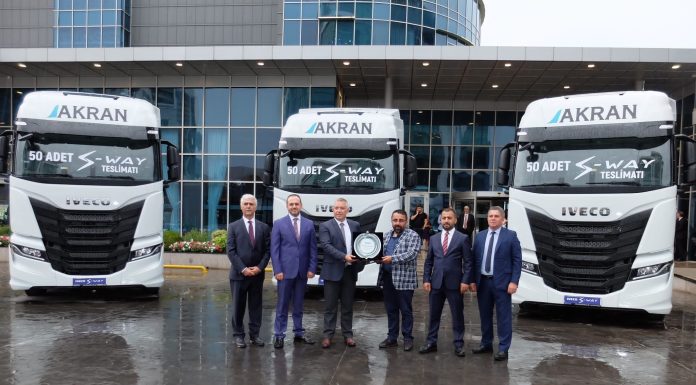 IVECO’dan AKRAN’a 50 adet S WAY çekici