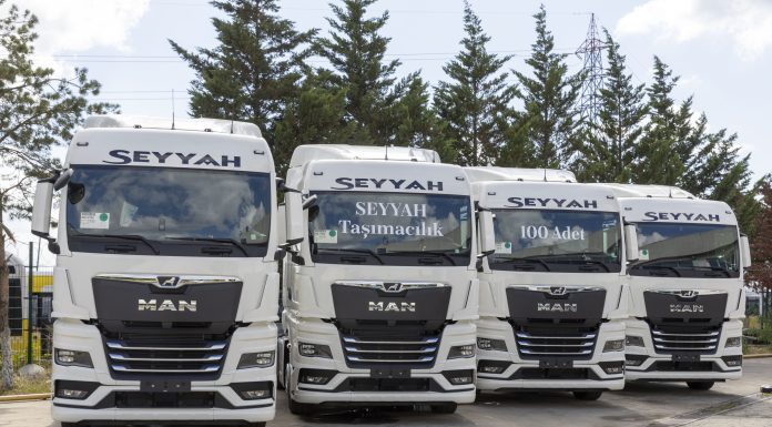 Seyyah Taşımacılık A.Ş. Avrupa’da 100 adet yeni MAN çekici ile büyüyor
