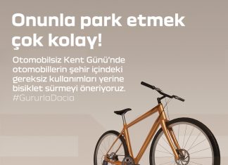 DACIA TÜRKİYE, OTOMOBİLSİZ KENT GÜNÜ’NDE DE EZBER BOZUYOR