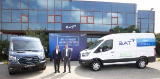BAT, Türkiye filosunda ilk tam elektrikli ticari araç Ford E-Transit’i kullanmaya başladı