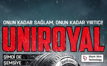 Yağmur lastiğinin mucidi Uniroyal’den yağmura meydan okuyan kampanya!