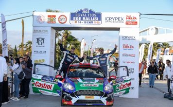 Castrol Ford Team Türkiye, Ege Rallisi’nin de markalar birincisi oldu