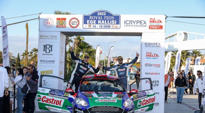 Castrol Ford Team Türkiye, Ege Rallisi’nin de markalar birincisi oldu