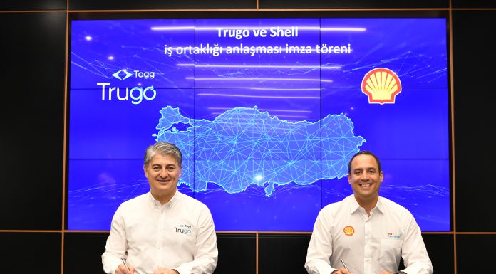 Togg Trugo ve Shell, Türkiye’yi şarj cihazlarıyla donatmak için güçlerini birleştirdi