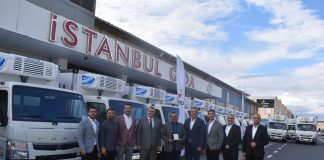 TEMSA’dan İstanbul Gıda’ya 38 adet Fuso Canter